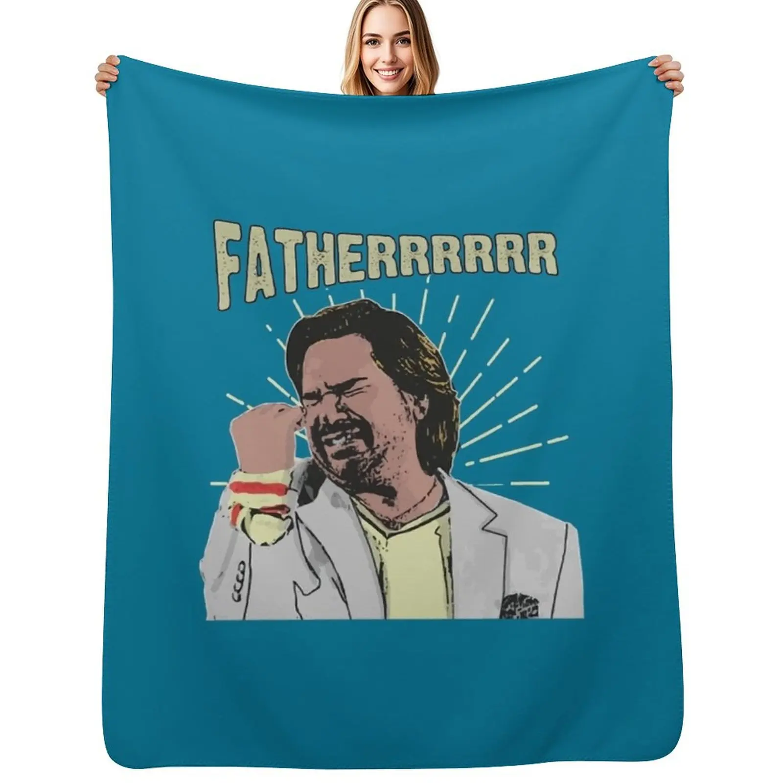 Douglas Reynholm Father The It Crowd Throw Blanket Cozy Microfiber Throw Blanket for Home Bedroom