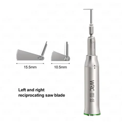 Dental Micro Surgical Tool Oral Saw Straight Handpiece for Implantology Dental Reciprocating Saw Blade Bone Cutting Tip