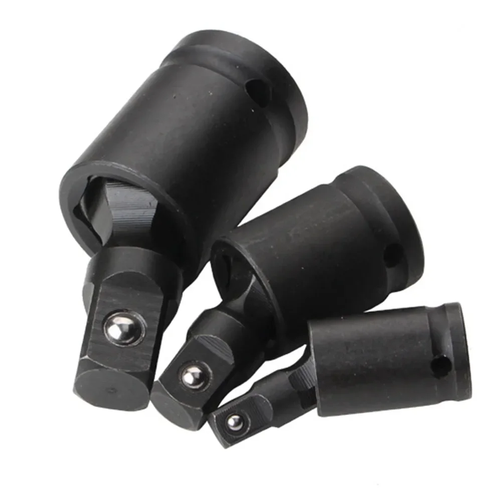 

3Pcs 12 Joint Set for 360 Degree Air Wobble Socket Adapter Includes 1/4 3/8 and 1/2 Inch Drive U Joints for Tight Spaces