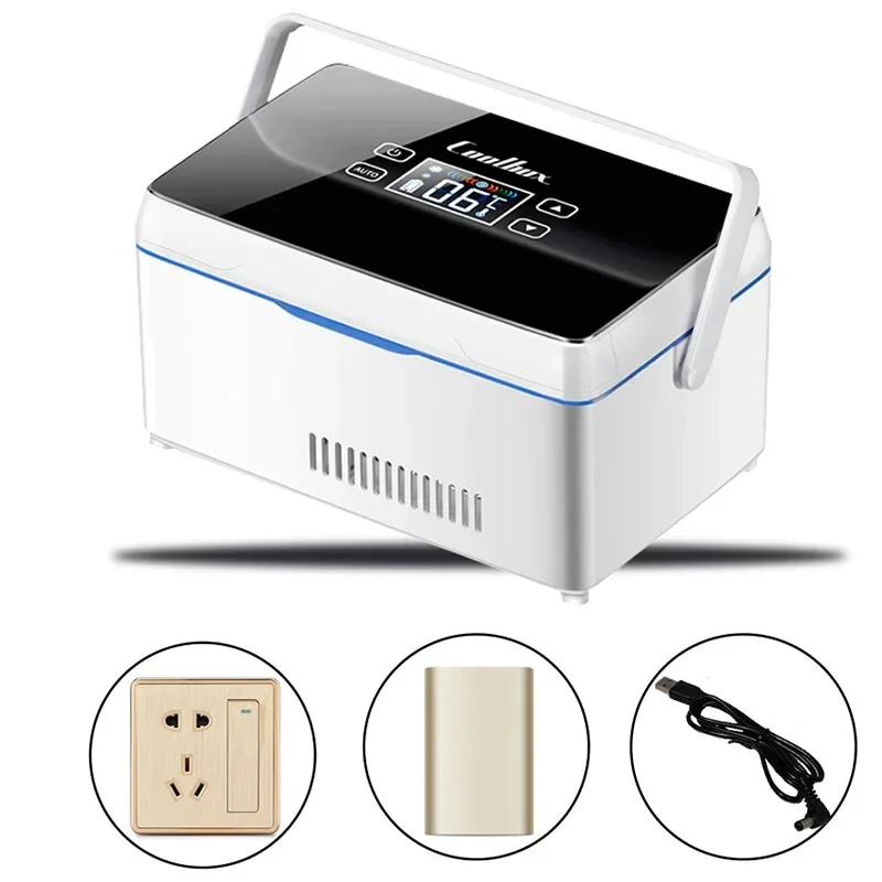 

New Enlarged Insulin Refrigerator Box Home Rechargeable Portable Medicine Interference Constant Temperature Small Refrigerator