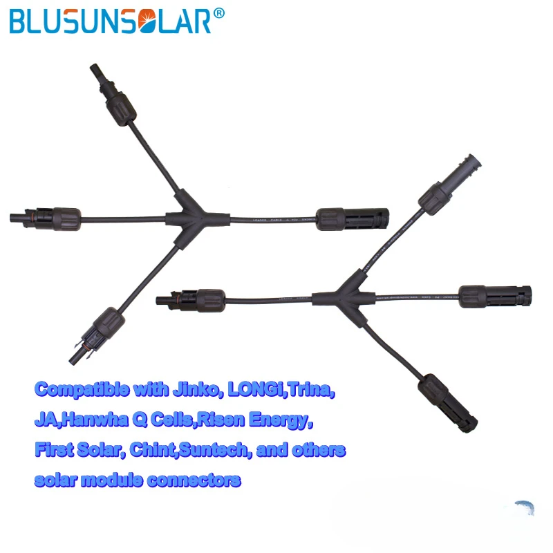 

10 пар, хит продаж, солнечная PV 3Y Соединительная пара F/M и M/F для солнечной панели, солнечные соединители от 3 до 1, LJ0156