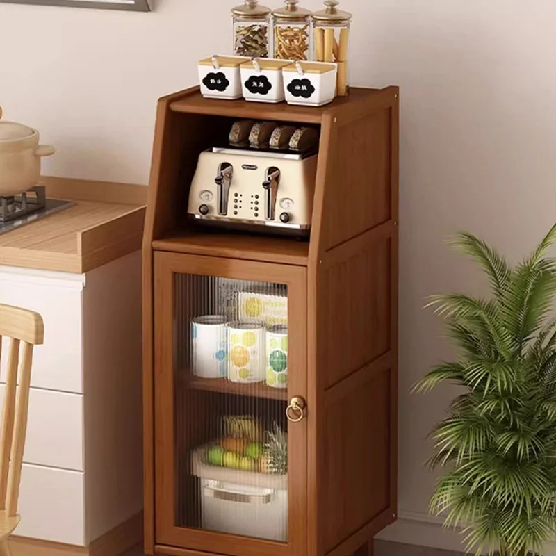 Sideboard Interior Multifunction Home Organizer Minimalist Coffee Corner Cupboard Storage Locker Kitchen Side Table Furniture