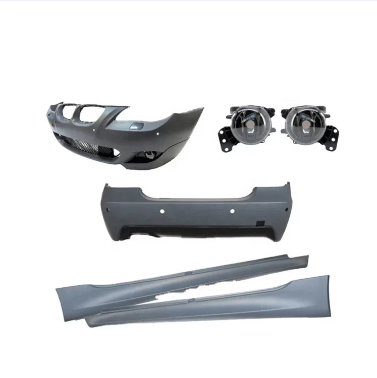 Car Body Kit Front Rear Bumper For BMW E60 M Tech M-sport 2003-2010