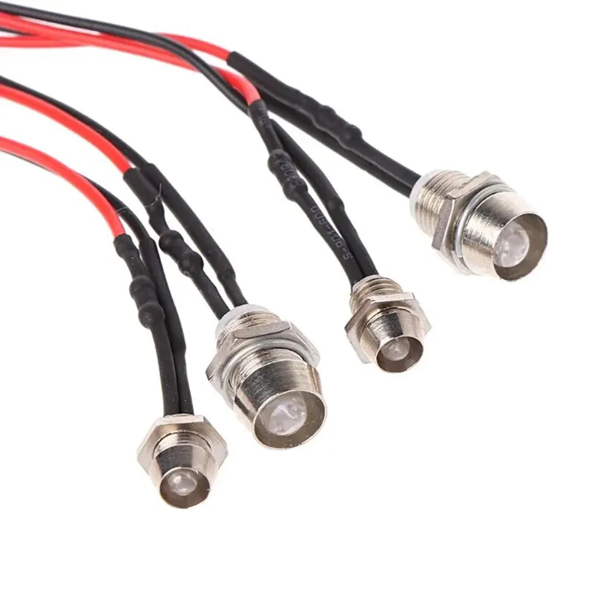 RC LED Lights Headlights Taillight Kit for 1/10 1/8 Scale RC Crawler Car Monster Truck Tank Off-Road Buggy RC4WD HSP Axial SCX10