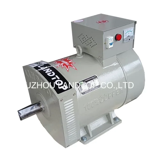 YUNYI brush type generator single phase alternator