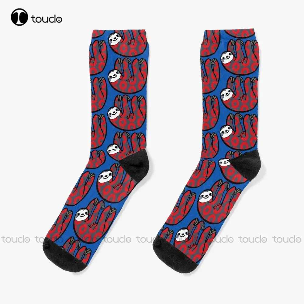 Phish - Donut Sloth socks