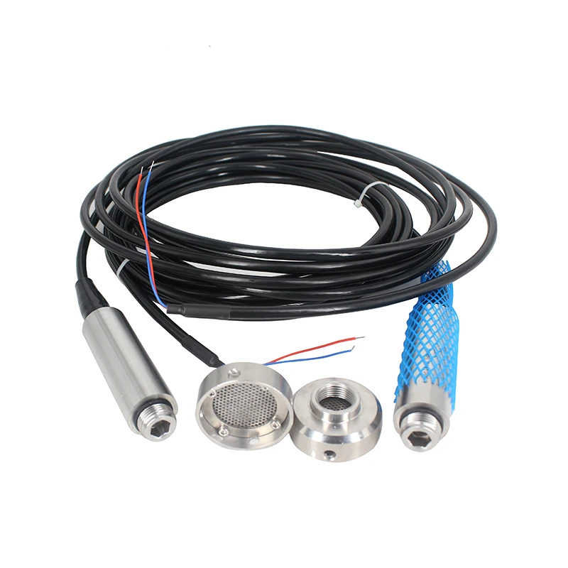 Imagem -03 - Transmissor de Nível Líquido Antientupido Rio de Esgoto Submersível Sensor de Nível de Poço Profundo 420ma 010v Sensor de Nível de Água Rs485