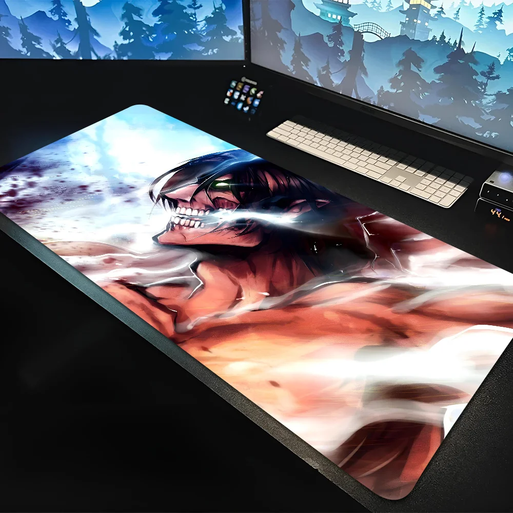 

1pc A-Attack On Titan Non-slip Mouse Pad Suitable For Office Computers Laptops E-sports Game Desk Mats XXL Keyboard