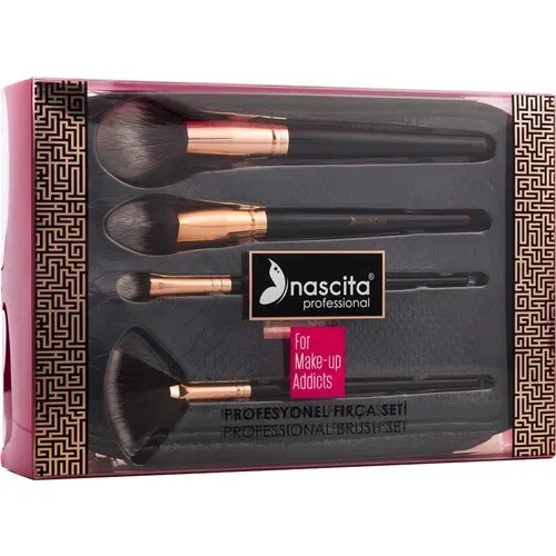 Nascita Make Up Addict 4 Pcs Professional Brush Set Makeup brushes kits with bag high quality face blending brush women beauty-N