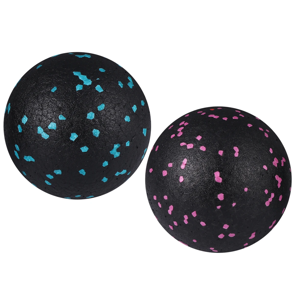 

2 Pcs Yoga Massage Balls Fitness Exercise Foot Massager Pressure Point Sturdy Durable Storage Stretching Practical