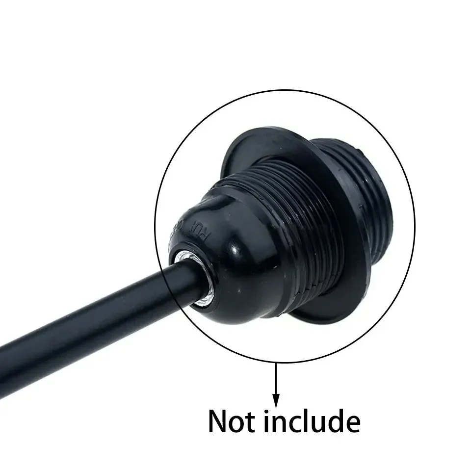 2PCS/lot M10*1 Inner Screw Tube Hollow Straight Rod Light Metal Accessory Connecting Tooth Tube Connecting