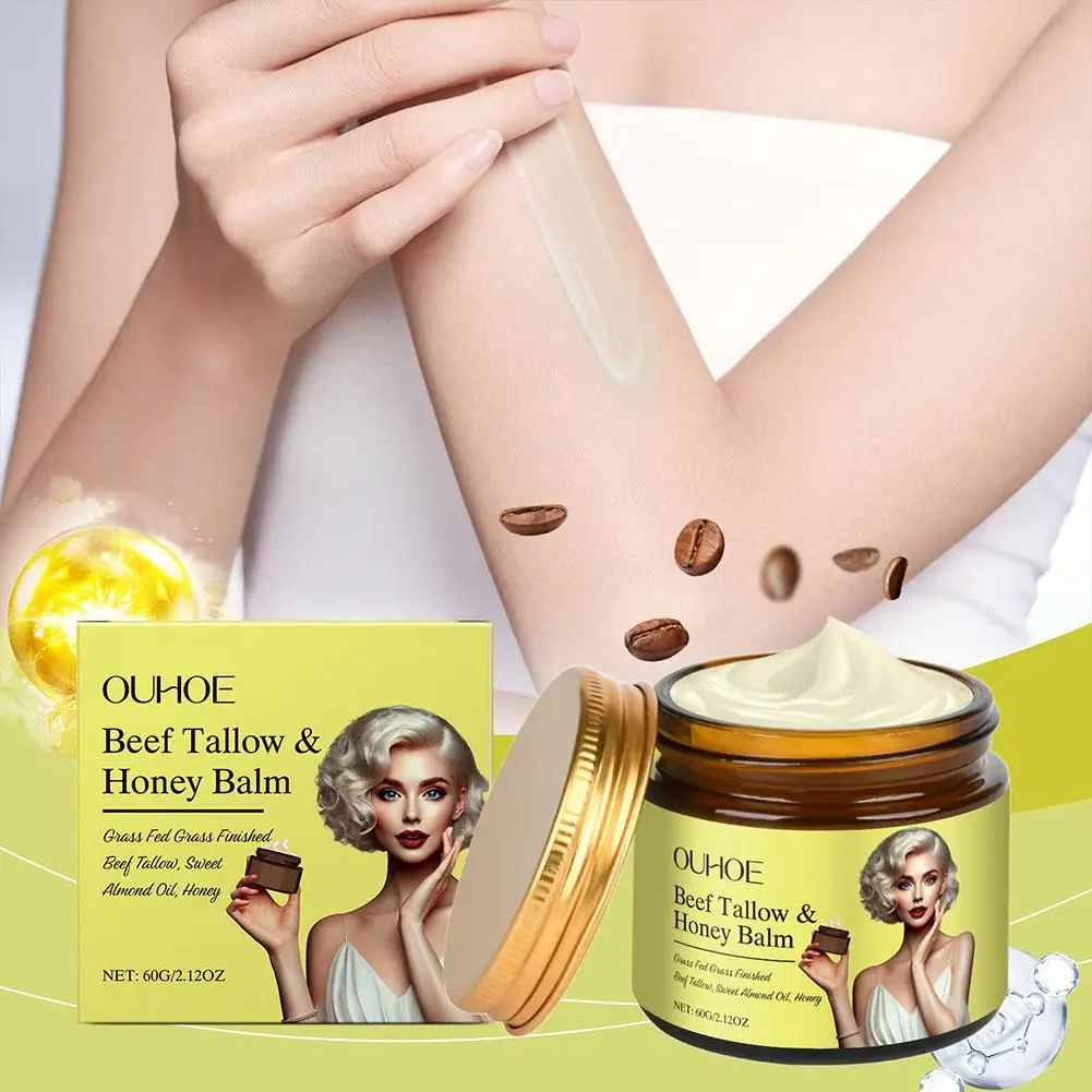 Beefy Face Cream Moisturizing Shea Butter,honey Cream Nourishing Long-lasting Hydration Lotion For Women&men Skin Care Crea R0u3