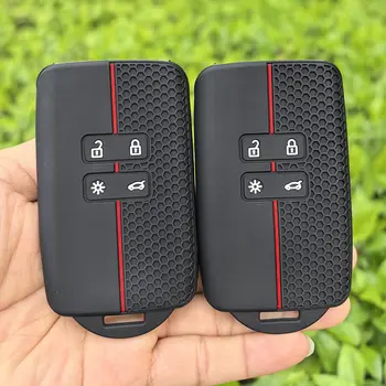 Silikonový kryt na klíč od auta pro Renault Captur Koleos Kadjar Arkana Megane Dacia Duster Sandero Stepway Smart Remote Control Case 8 nejlepší prodej Pouzdro na klíčenku Toyota - №3