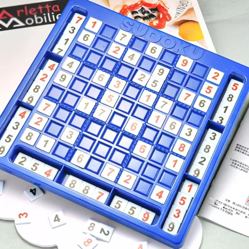 

Children's Sudoku 9-Square Grid Game Chess Students' Logical Thinking Early Education And Intelligence Board Games