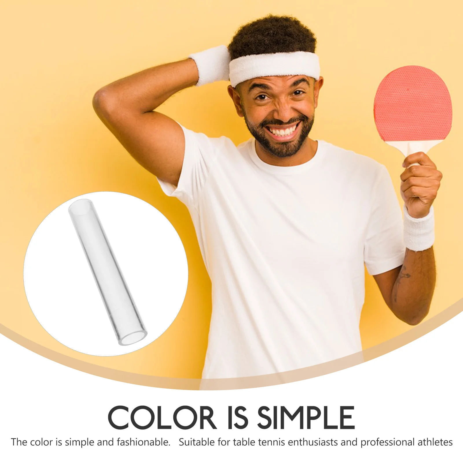 

Ping Pong Bat Rubber Roller Stick Portable Table Tennis Rubber Install Tool Plastic Roller Pin For Pingpong Paddle