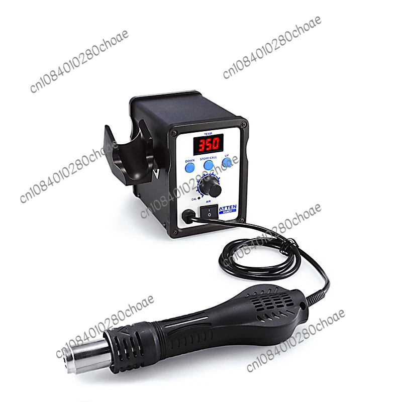 858D Heat Gun Atten Digital Display Temperature Adjustment Desoldering Station 700W Standby Sleep Spiral Wind Long