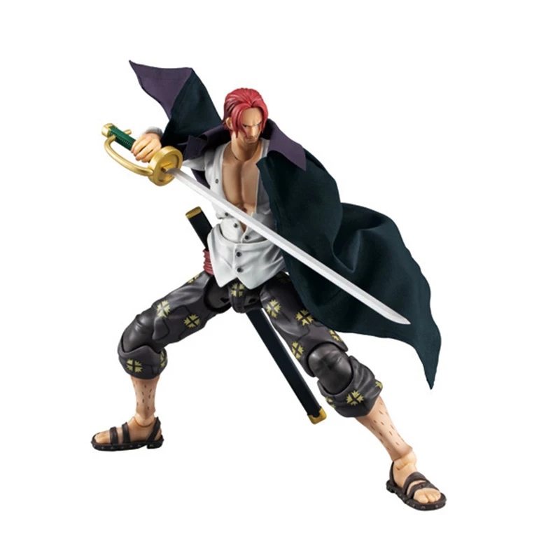 En Stock Original y genuino Mega House VARIABLE ACTION HEROES Shanks Ver.1.5 figura de acción de Anime de una pieza muñecas de modelos coleccionables