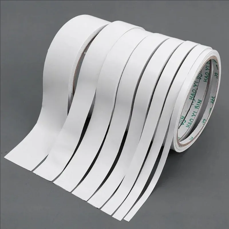 8M Double Sided Tape Ultra Thin Fixing Sticky Paper Glue Stickers DIY Craft Home Office School Tearing Strong Adhesive Tapes