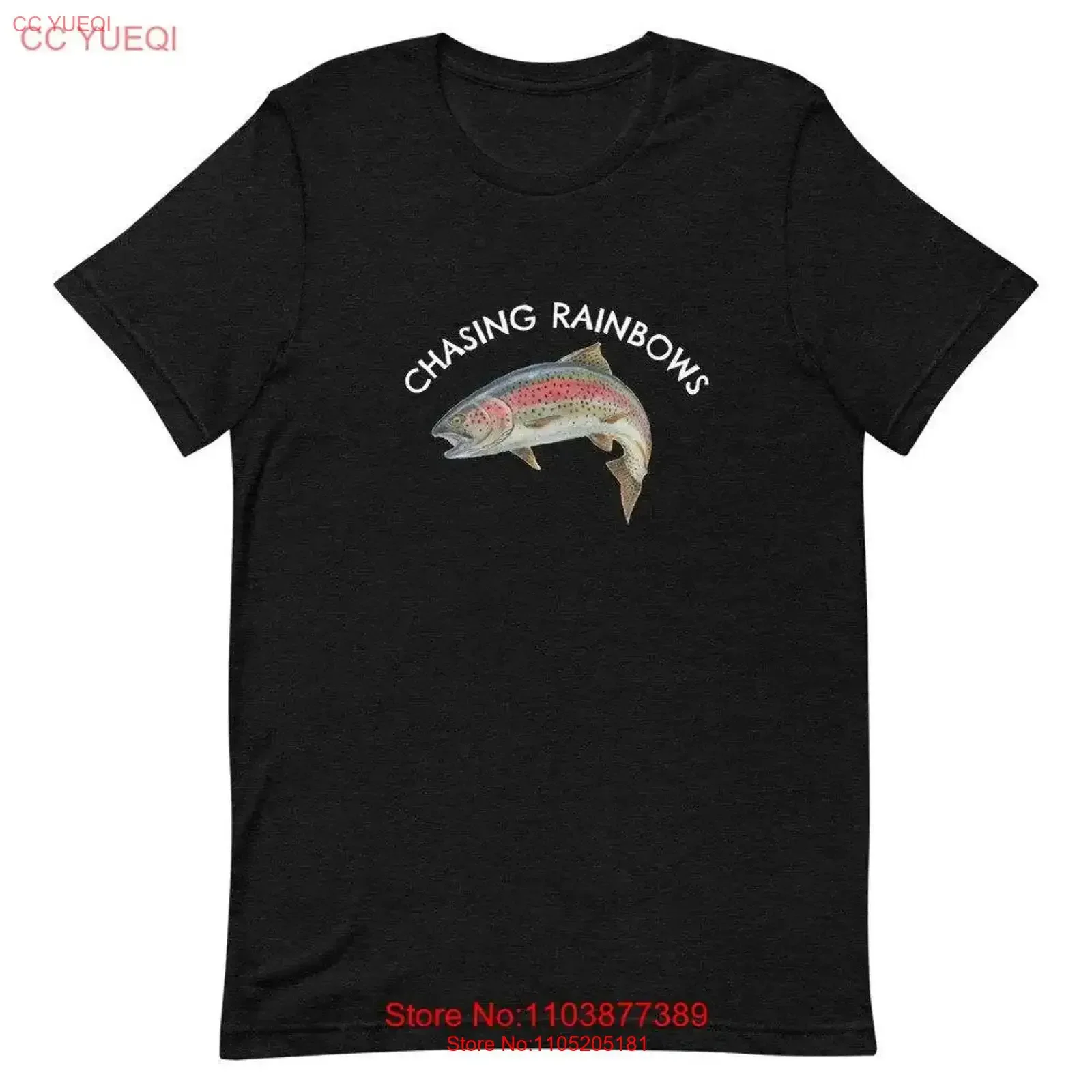 Rainbow TrouT T Shirt Fishing Rather Be Bachelor Party Guys Weekend vintage Washed graphic Versatile Comfortable Stretched Soft