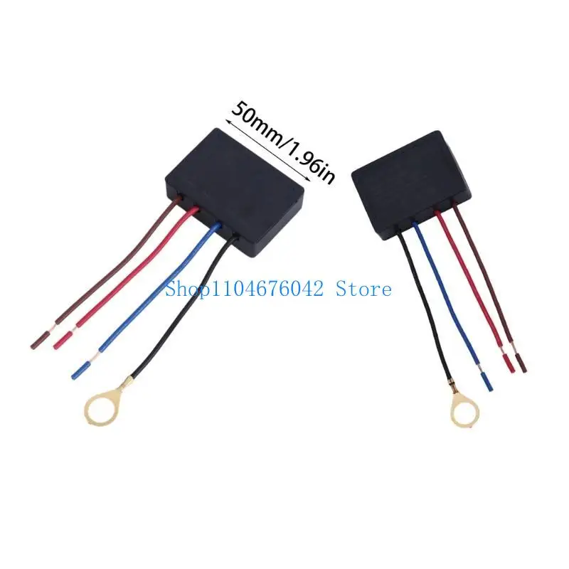 5asd Sakelar Sentuh Ramah Pengguna Sakelar Plastik 220V 3A Perbaikan Cepat untuk Lampu Meja