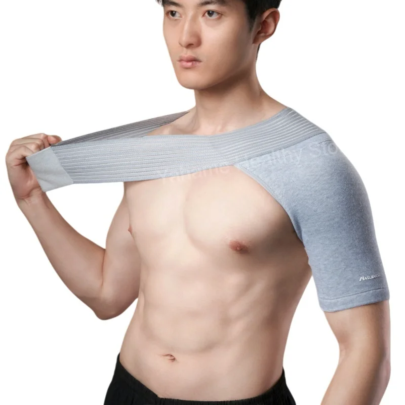 

Дышащий эластичный бандаж для поддержки плеч для облегчения боли в плечах, снижения воспаления, отеков, подходит для левого и правого плеча