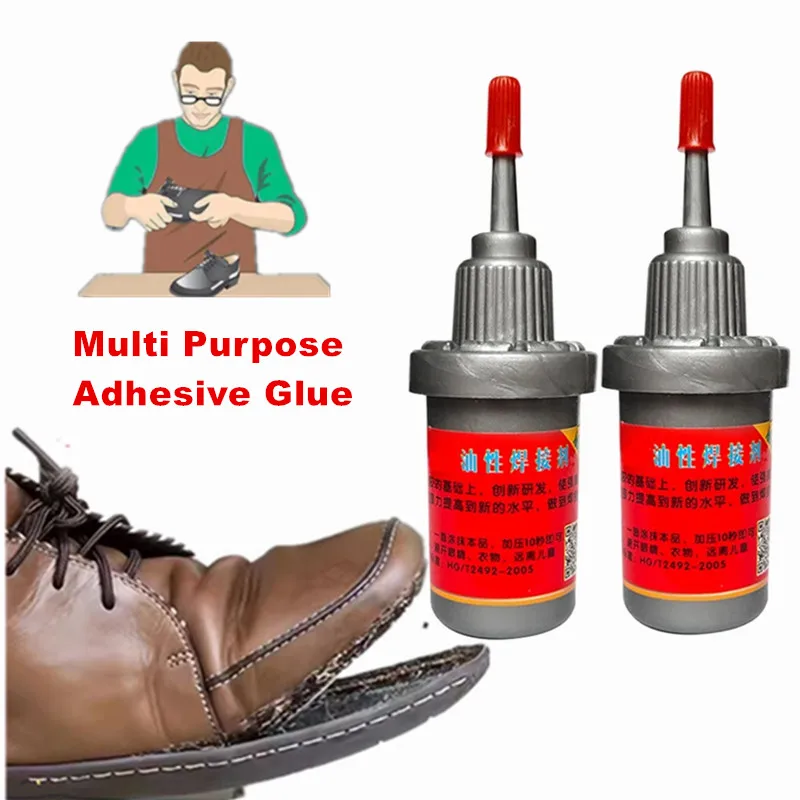 22g Strong Waterproof Multi Purpose Adhesive Glue Plastic Metal Rubber Tire Repair Glue Soldering Agent   Liquid Leather FU