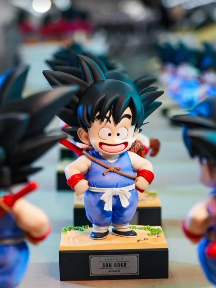 17cm Dragon Ball Anime Figure Infinite Z Warrior Series Jt Factory Childhood Son Goku Figurine Model Anime Toys Collection Gift