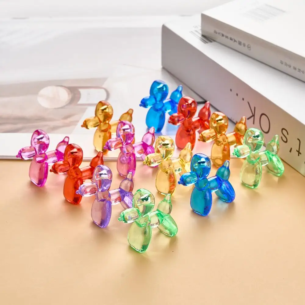 50pcs, Mini Balloon Dogs, Imitation Crystal, DIY Handmade Ornaments, Mother's Day Gifts, Gifts for Boyfriends and Girlfriends, C