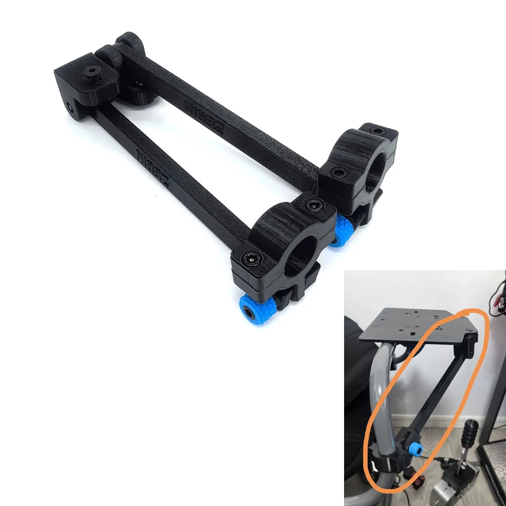 

Upgrade Reinforcement Braces Thickened Multi-angle Adjustment Support Rod for Playseat Challenge X Base Wheel Plate Simracing