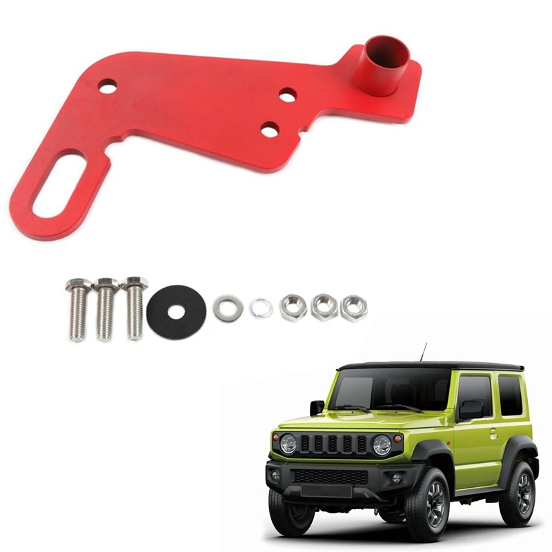 Kit gancio di traino per rimorchio paraurti anteriore per auto per Suzuki Jimny 2019 2020 2021 JB64 JB74 Styling accessorio esterno per auto