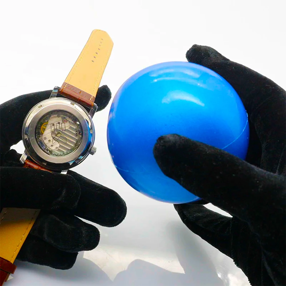 Table Repair Tool Unmarked Rubber Ball Watch Opener Watch Remover Open Bottom Does Not Damage The Back Cover Friction Opener image 3