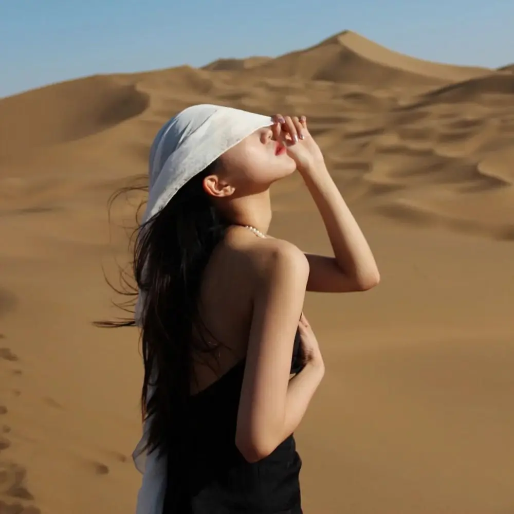 

Elegant Bohemian Silk Scarf Shawls Korean Style Neckerchief Mesh Neck Scarves Transparent Sunscreen Hijab Wraps Travel