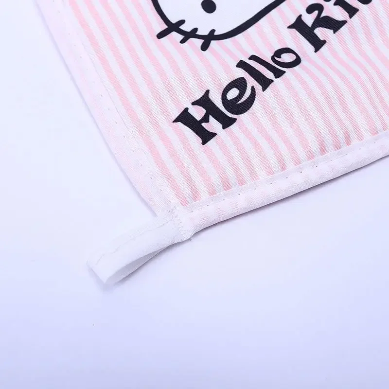 Hello Kitty Sanrio Kitchen Gloves Oven Mitts Kawaii Anti-scald Heat Resistant Insulation Non-slip Kitchen Tools Handkerchiefs