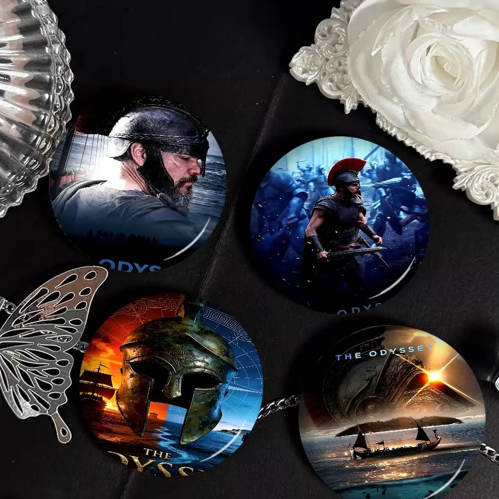 Movie T-The O-Odyssey Creative Pins Funny Round Snap-in Brooch Badge Backpack Hat Accessories Jewelry Gifts for Friend