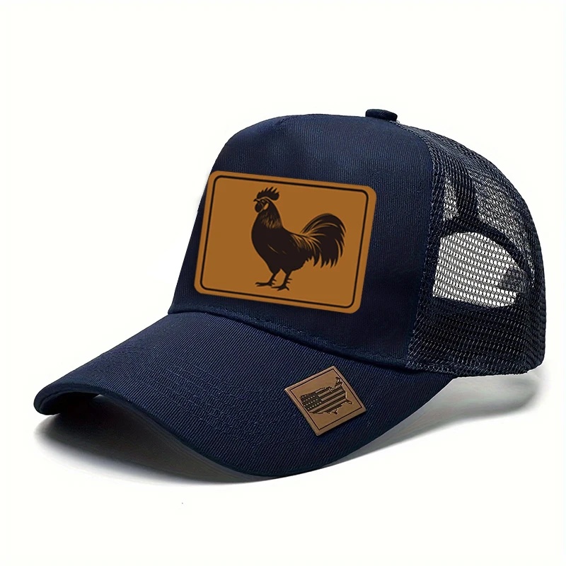 Luxury Chicken Pasture Baseball Caps Female Male Sport Visors Snapback Cap Sun Hat Gorras Hombre Designer Trucker Hat Men Cap