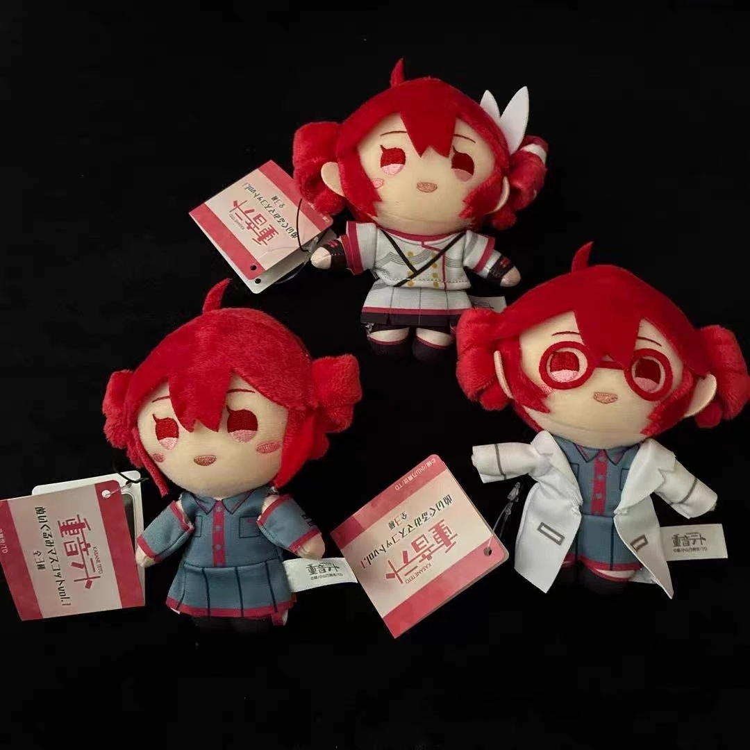 Genuine Taito Kasane Teto Plush Doll Toy Keychain Mascot Vol 1 Anime Merch Soft Stuffed Doll Pendant Plush Toy