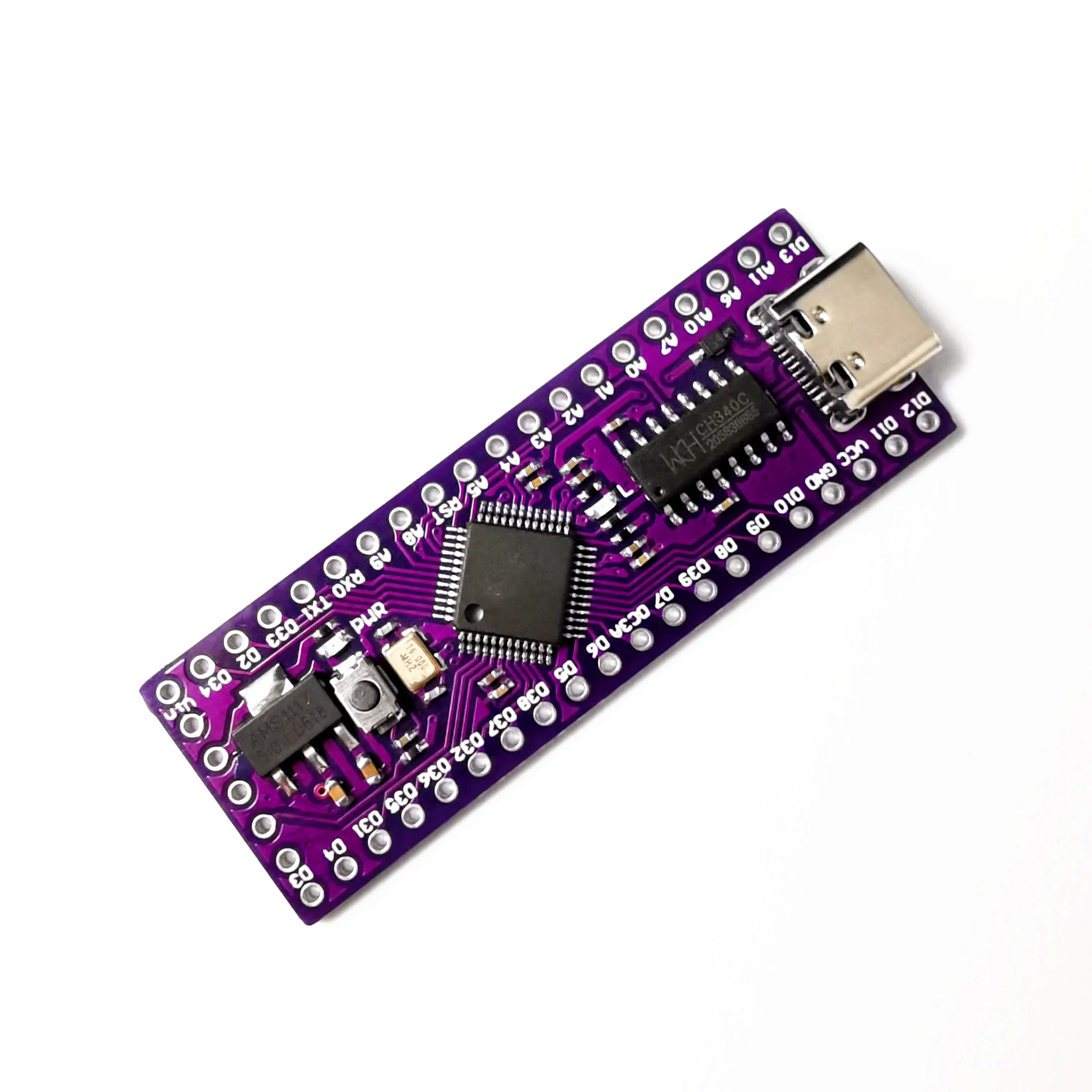 Driver USB [Fábrica], LGT8F328P LQFP48 MiniEVB Substitui Nano V3.0 ATMeag328P Bordo Mini/STM32duino CH340C, SOP16