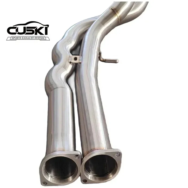 Picture 4: Exquisite workmanship Stainless Steel Mid pipe M3 S55 3.0T 2015-2017 Automobile Exhaust Modification System