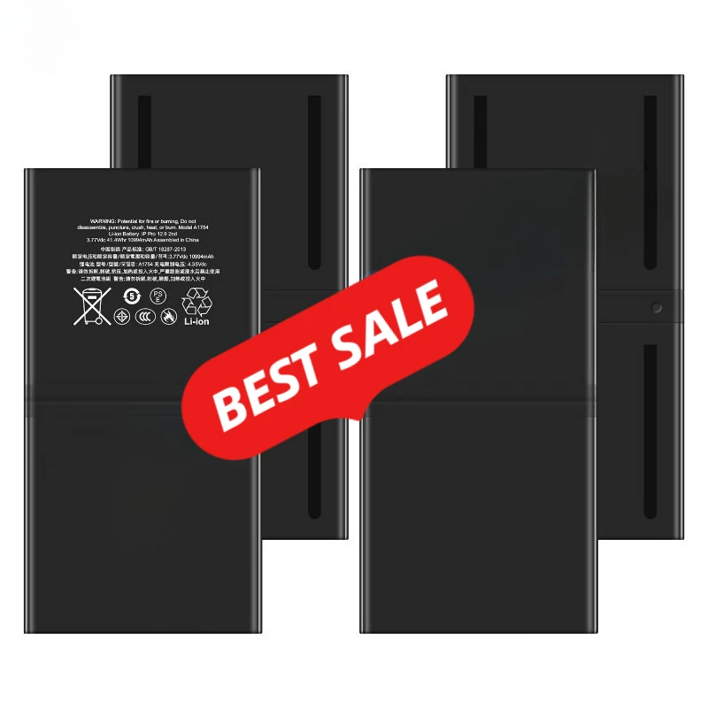 A1670/A1671/A1821 for IPad Pro12.9 2nd Tablet Battery 0 Cycle High Capacity Battery Replacement Bateria Grade A Cell with Tools