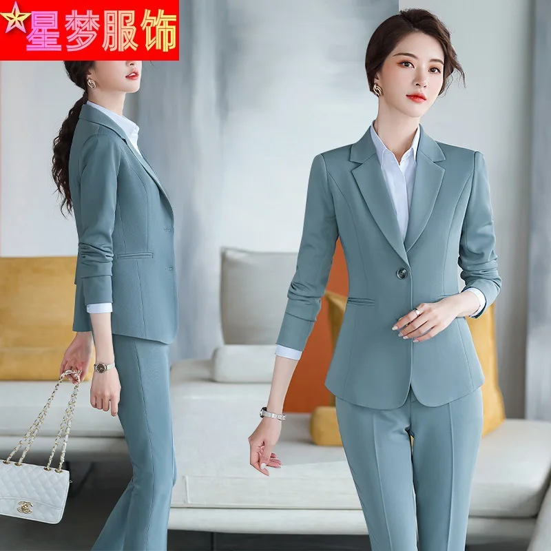 20912Suit Suit Spring Autumn Wear New Korean Fashion Temperament Suit Women's Professional Casual Suit Jacket