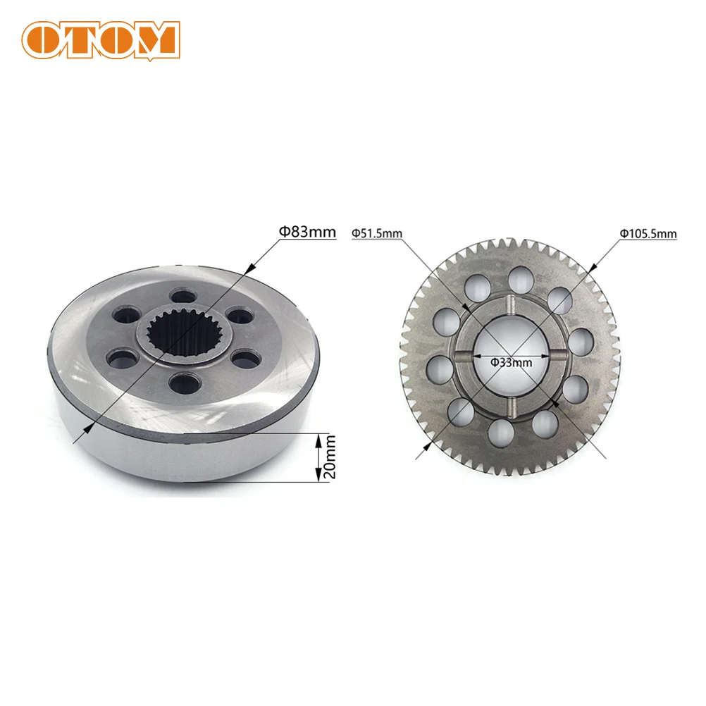 For ZONGSHEN ZS177MM NC250 Engine Parts Start Starter Overrunning Clutch Gear Bearing Kit MOTOLAND AVANTIS KAYO BSE Motorcycle