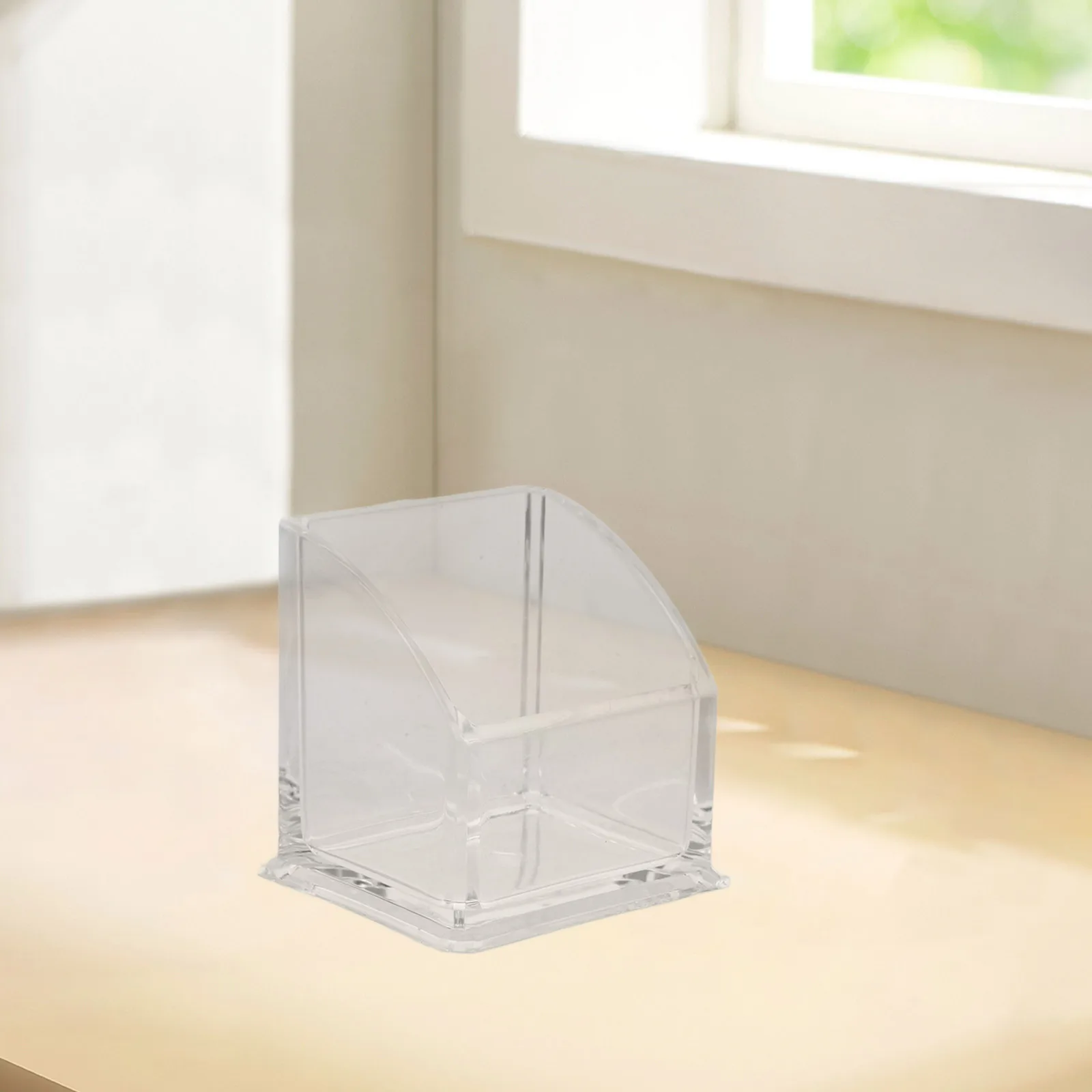 

Transparent Acrylic Desktop Storage Box for Business Phones Tea Bags Small Sundries Box Office Desk Organizer Multi