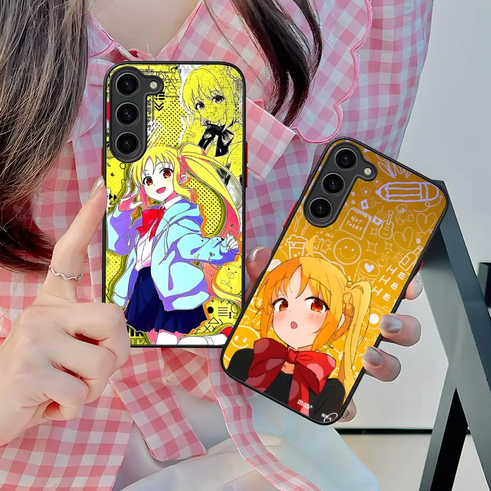 Bocchi Rock Nijika Ijichi Phone Case for Samsung Galaxy S26 S25 S24 S23 S22 S21 Plus FE Ultra Skin Feel Shockproof Cover