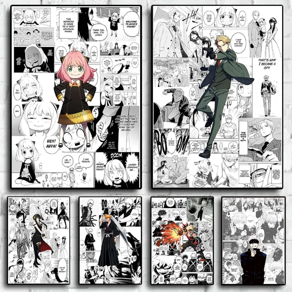 Japan Anime SPY×FAMILY Kawaii Art Home Decor Picture Posters Canvas Painting Poster for Room Kids Living Sofa Wall Decor