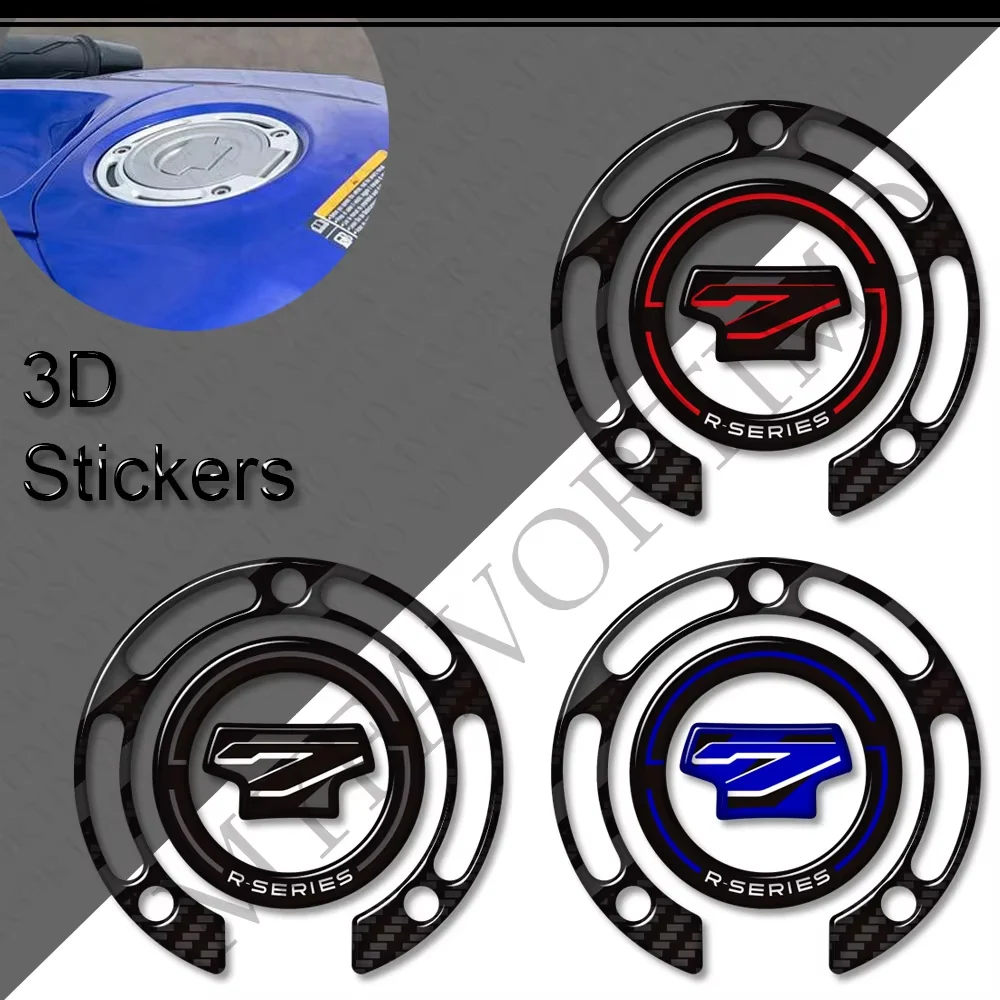 2026 Motorcycle For YZF-R7 YZFR7 YZF R7 Accessories Tank Pad Cap Grips Gas Fuel Knee Stickers Decal Protection ﻿