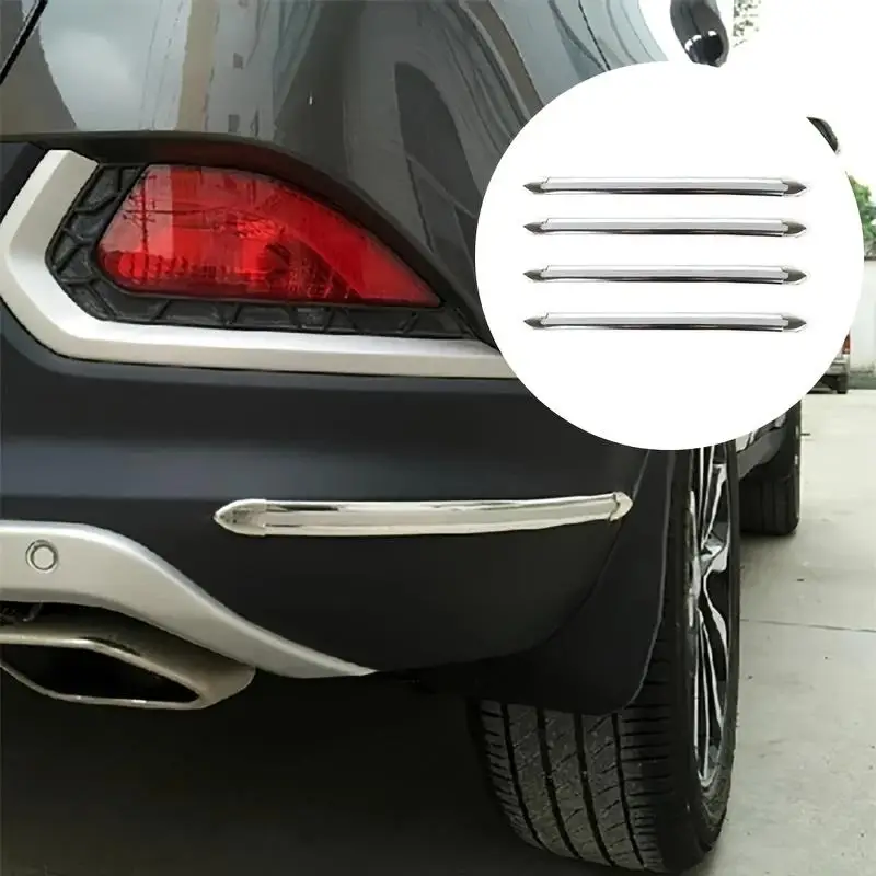 

4Pcs Car PVC Anti-collision Strips Car Modification Products Door Anti Scratch Strips Scratch Stickers Car Decorations
