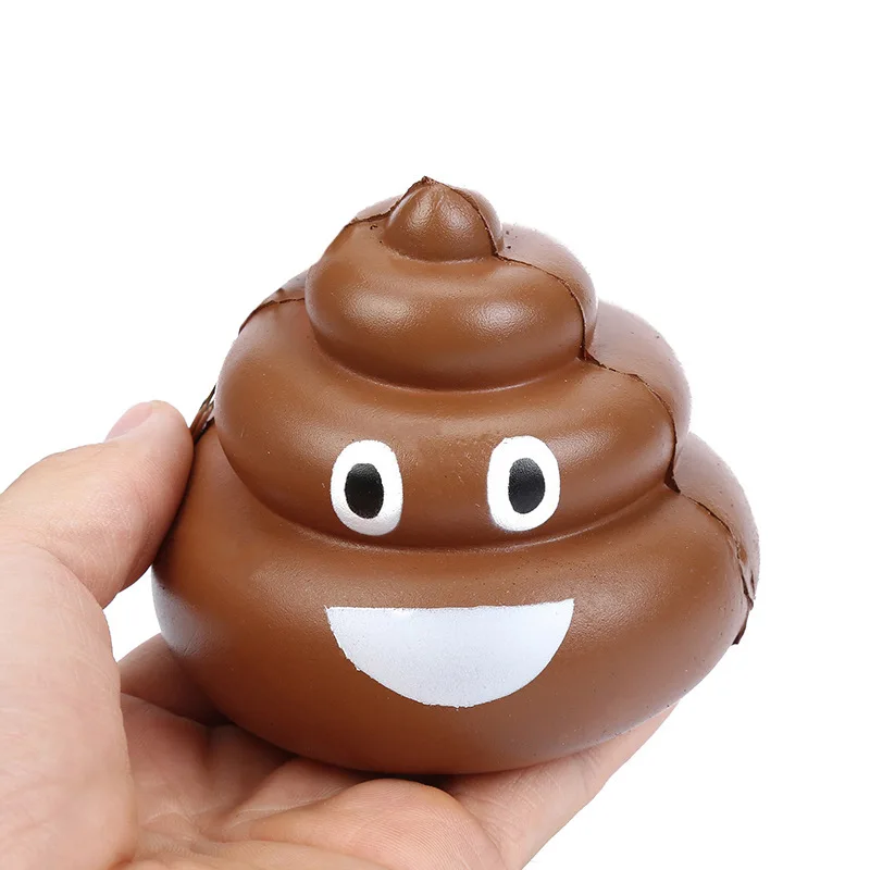 Jouet de soulagement de la merde, jouets à presser, exquis et amusant, breloque à presser parfumée, soulage le Stress à montée lente, jouet d'aération, jouets de Spoofing