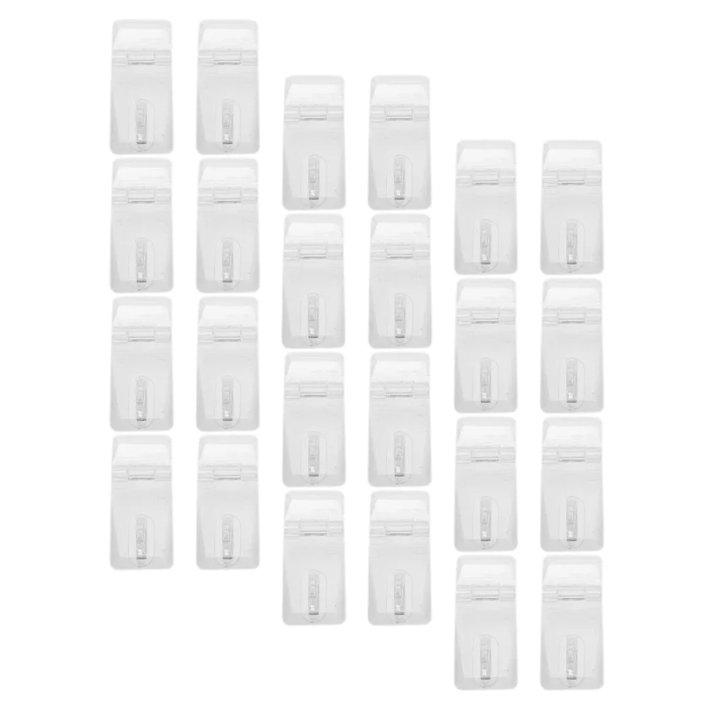 

12 set Transparent Lock Buckle PC Material Child Safety Latch Jewelry Box Accessory Durable HaspLatch Small Cabinet Hardware