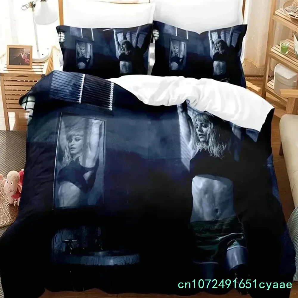 3D Print Madonna Confessions Tour Bedding Set 3D Printed Suitable For Bedroom Duvet Cover Set With Pillowcases Kids Home Textile