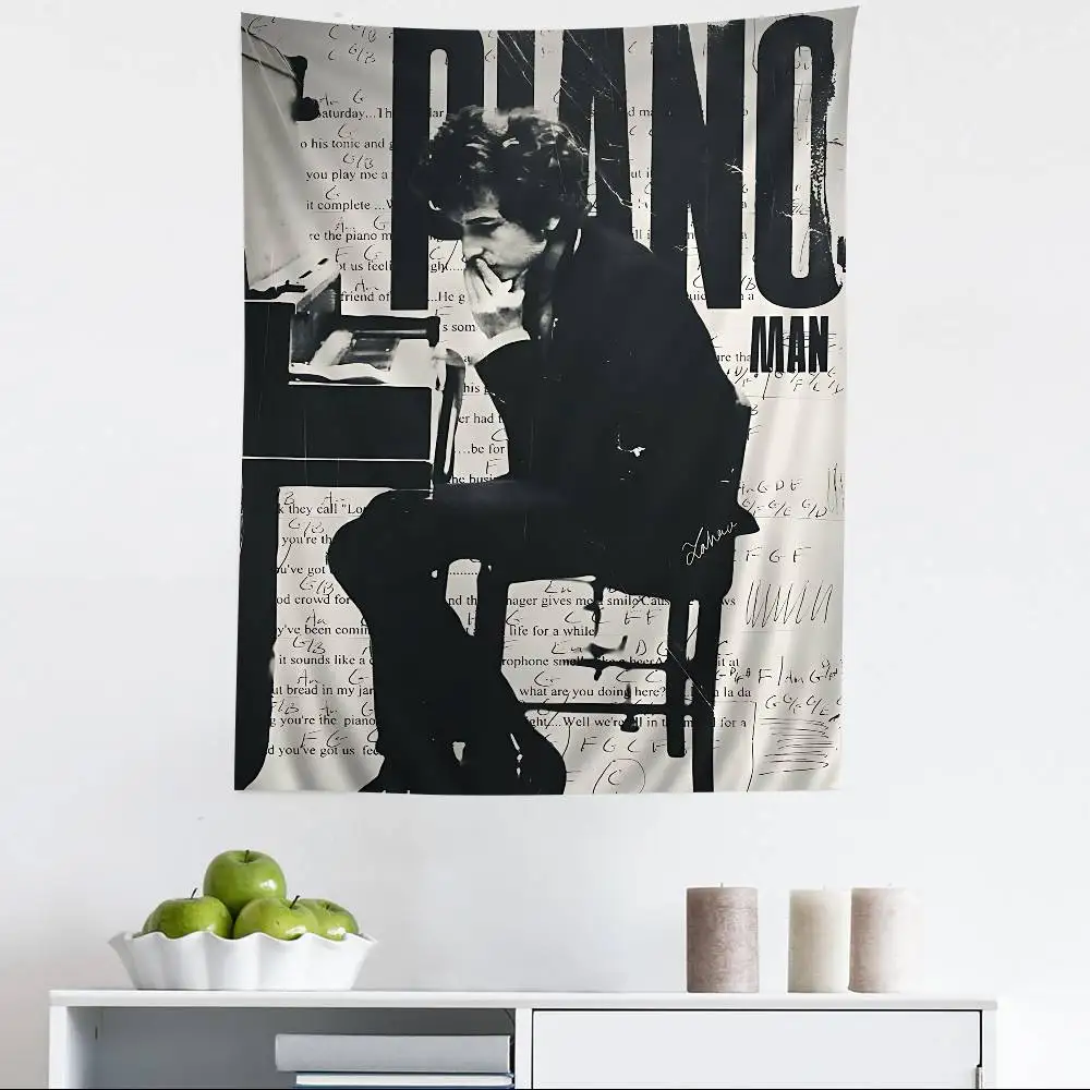 Classic Singer Bob Dylan DIY Wall Tapestry Hanging Tarot Hippie Wall Rugs Dorm INS Home Decor